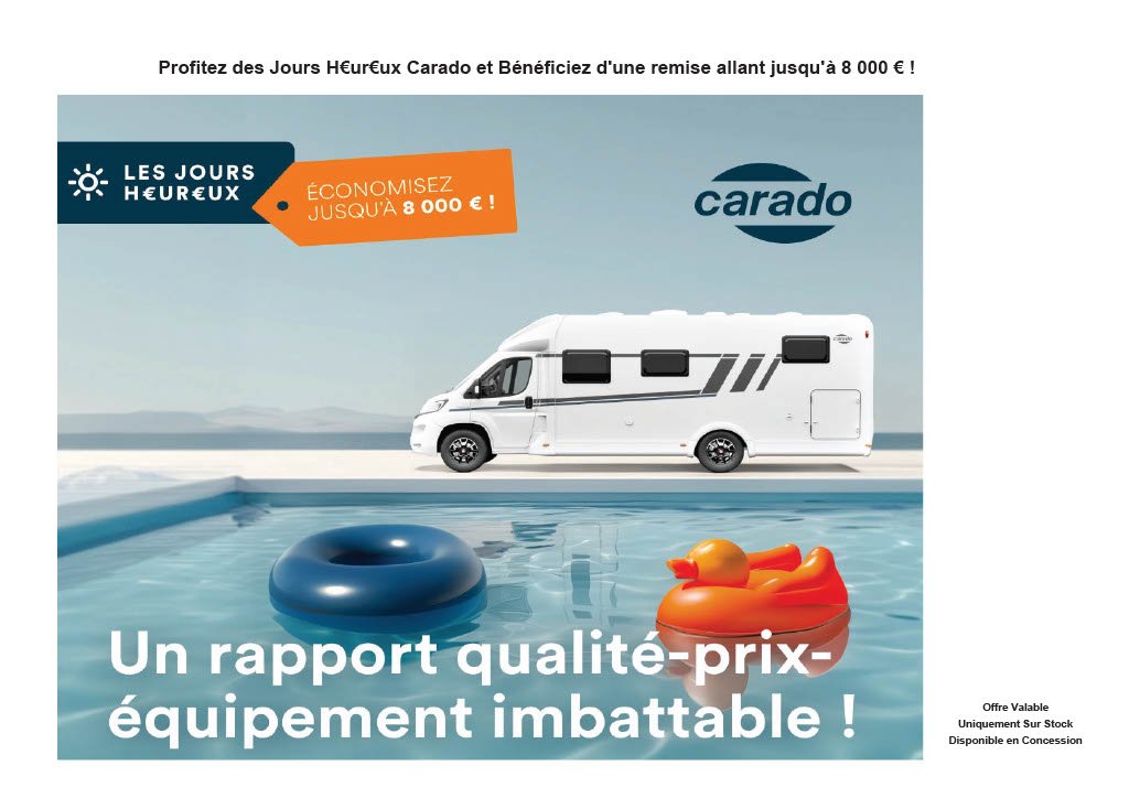 Offre Carado