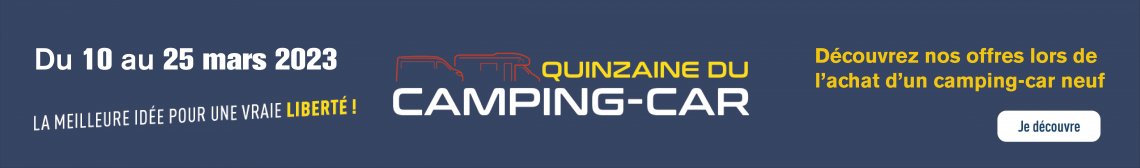 Quinzaine du camping-car ! 