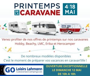 C'est le printemps de la caravane !