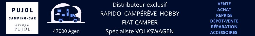 PUJOL CAMPING-CAR - Vente de Camping-car Lot-et-Garonne